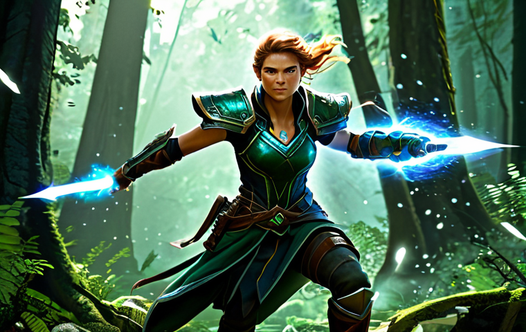 히트2 장비 세트 보너스 - **Image Prompt: The Ranger's "Aha!" Moment: Swift Synergy Unleashed**
    A dynamic, action-packed s...