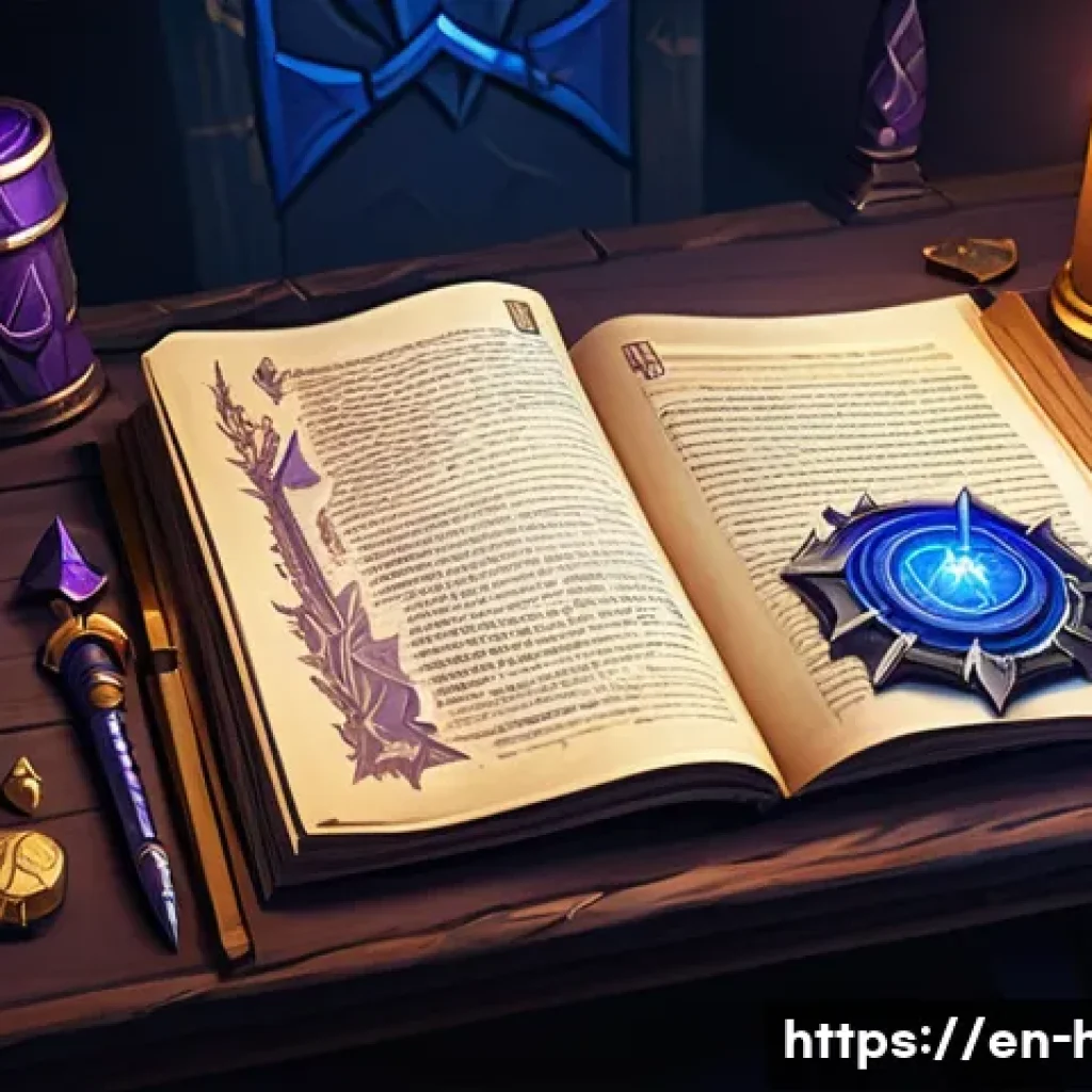 히트2 아이템 분해 효율 - A detailed fantasy RPG inventory scene featuring a player character carefully sorting high-rarity we...